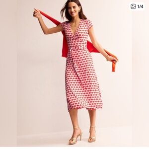 boden crochet trim jersey dress BODEN Crochet Trim Jersey Maxi Dress